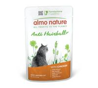 Almo Nature Functional - Anti Hairball - Alimento Umido per Gatti Adulti e Maturi - con Pollo - Contrasta la Formazione dei Boli di Pelo, Favorisce la Digestione - 70g (Confezione da 30)