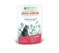 almo nature Functional Urinary Help - Cibo Umido per Gatti Adulti al Salmone - S