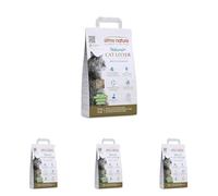 Almo Nature Grain Texture | Lettiera per Gatti 100% Vegetale, Biodegradabile e Compostabile - Agglomerante, Assorbente, No Odori, Non si Attacca al Pelo - 2.5kg (Confezione da 4)