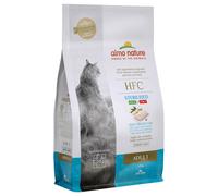 Almo Nature HFC Adult Sterilised Merluzzo fresco Crocchette per gatti - Set %: 2 x 1,2 kg
