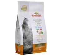 Multipack risparmio! 2 x 1,2 kg Almo Nature HFC Crocchette per gatti - Adult Sterilised Pollo fresco