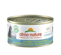 Almo Nature HFC Complete 6 x 70 g Alimento umido per gatto - Sgombro con Patate dolci