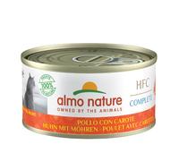 Almo Nature HFC Complete 6 x 70 g Alimento umido per gatto - Pollo con Carote
