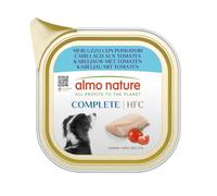 almo nature HFC Complete - Alimento Umido per Cani Adulti - Merluzzo con Pomodori - qualità Human Grade, Senza Glutine, Monoproteico - 150g, Confezione da 11