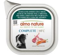 Almo Nature HFC Complete all'Agnello Islandese con Carote Alimento Umido Senza Cereali per Cani 85 g