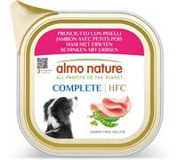 ALMO NATURE HFC Complete Dog Vaschetta Multipack 17x85G PROSCIUTTO E PISELLI