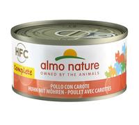 Almo Nature HFC Complete 6 x 70 g Alimento umido per gatto - Pollo con Carote