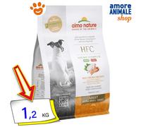 Almo Nature HFC Dog Adult Extra Small, Small Pollo Cibo Secco Cani 1,2 Kg
