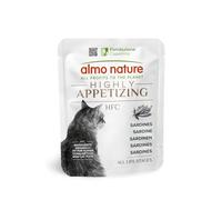 Almo Nature HFC Highly Appetizing - Sardine - Human-Grade, Monoproteico, Gluten-Free - 50g, Pack of 24