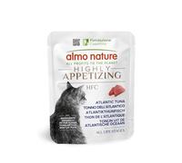 Almo Nature HFC Highly Appetizing - Tonno dell'Atlantico - Human-Grade, Monoproteico, Gluten-Free - 50g, Pack of 24