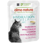 Almo Nature HFC Hydration Help Monoproteico in brodo 50 gr Filetti di Salmone - confezione da 24 pezzi - 1° ORDINE? scegli lo sconto BZR5 / BZR20 + 200 punti fedeltà