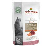 Almo nature HFC Jelly Filetto di Tonno con Gamberetti 55gr - Alimento per gatti