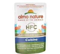 Almo Nature HFC Jelly in buste 24 x 55 g Alimento umido per gatti - Filetto di Tonno con Alghe