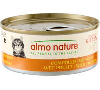 Almo Nature Cat HFC Natural Kitten Pollo Megapack - Almo Nature Cat HFC Natural Kitten Pollo Megapack - Lattina da 150 Gr - CONFEZIONE RISPARMIO