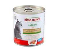 Prezzo speciale! 6 x 280 g Almo Nature HFC Natural Alimento umido per gatti - Pollo e Gamberetti