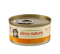 6 x 70 g Almo Nature HFC Kitten Mega Pack Cibo Alimento Umido per Gattini 100% Naturale con Pollo Gluten Free