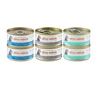 Almo Nature HFC Natural 12 x 70 g Alimento umido per gatto - HFC Mix di Tonno (3 gusti)