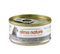 Almo Nature HFC Natural Alimento Umido per Gatti - Tonno con Acciughine - Confezione da 420 g (6 x 70 g)