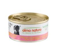 Almo Nature HFC Natural - Alimento Umido per Cani - Vitello con Prosciutto - Qualità Human Grade, Senza Glutine - 95g, Confezione da 24