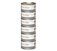 Almo Nature HFC Natural Alimento Umido per Gatti - Tonno con Acciughine - Confezione da 420 g (6 x 70 g)