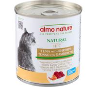 ALMO NATURE HFC Natural Cat Lattina Multipack 12x280G TONNO CON GAMBERETTI