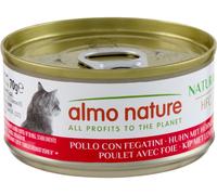 ALMO NATURE CAT HFC NATURAL POLLO & FEGATINI 70 GR.