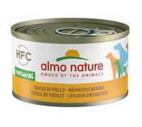 Almo Nature Dog HFC Natural Coscia di Pollo - Almo Nature Dog HFC Natural Coscia di Pollo - Lattina Da 95 Gr - CONFEZIONE RISPARMIO