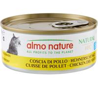 Almo Nature Cat HFC Natural Coscia di Pollo Megapack - Almo Nature Cat HFC Natural Coscia di Pollo Megapack - Lattina da 150 Gr - CONFEZIONE RISPARMIO
