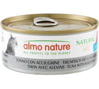ALMO NATURE HFC Natural Lattina Multipack 24x150G TONNO CON ACCIUGHINE