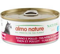 Almo nature cat hfc natural tonno e pollo 150gr