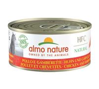 Almo nature cat hfc natural pollo e gamberetti 150gr