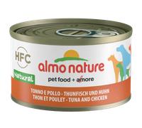 Almo Nature Dog HFC Natural Tonno e Pollo - Almo Nature Dog HFC Natural Tonno e Pollo - Lattina Da 95 Gr - CONFEZIONE RISPARMIO