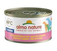 Almo Nature Dog Natural 95 gr: Vitello con Prosciutto