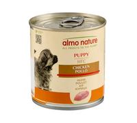 Almo Nature HFC Puppy - Alimento Umido per Cuccioli - Pollo - Qualità Human Grade, Senza Glutine, Monoproteico - 280g, Confezione da 12