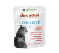 Almo Nature HFC Sterilised6 x 50 g Umido per gatti - Filetto di pollo