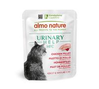 Almo Nature HFC Urinary Help 24 x 50 g Cibo umido per gatti - Filetto di pollo con mirtilli rossi