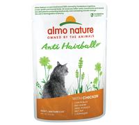 Almo Nature Cat Holistic Anti-Hairball Pollo - Almo Nature Cat Holistic Anti-Hairball Pollo - Confezione da 70 Gr