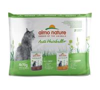 Almo Nature Holistic Anti Hairball - Mix: 3 x Pollo + 3 x Manzo