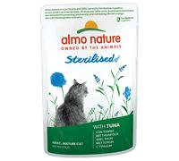Almo Nature Holistic Sterilised Alimento umido per gatto - 6 x 70 g Tonno