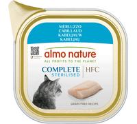 almo nature Human food chain cat complete sterilizzato merluzzo pomodoro 85 g