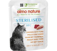 almo nature Human food chain cat sterilised pollo con tonno 50 g