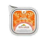 almo nature Menu Giornaliero Gatto Fodera con Salmone, 100 g (Confezione da 6)