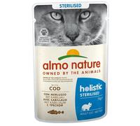 Almo Nature Functional Sterilised Cats con Merluzzo 70 g Alimento Umido per Gatti Adulti Sterilizzati