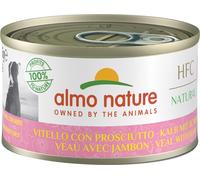 Almo Nature Dog Natural 95 gr: Vitello con Prosciutto