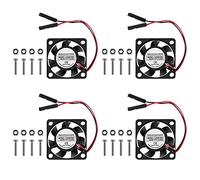 ALMOCN - Ventola di raffreddamento per Raspberry Pi, DC senza spazzole da 3,3 V, 5 V, 30 x 30 x 7 mm, per Raspberry Pi 4, Pi 3 B+, Pi 3B, Pi 2, Pi B+