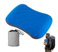 Almohada De Campamento: Portátil Para Campamento, Para Mochilero Lavable Y Comprimible, Soporte Ergonómico Para El Cuello Y La Zona Lumbar, Almohada De Viaje Para Caminatas,