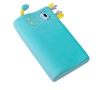 Almohada Ergonómica para Niños | Almohada de Cuello de Terciopelo de | Espuma para Edades 2-16, Almohadas Infantil para Dormir Mejor en Casa o Guardería