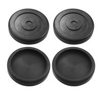 Almohadillas de goma redondas para brazos Sporthfish para elevadores BendPak o Danmar (juego de 4 unidades)