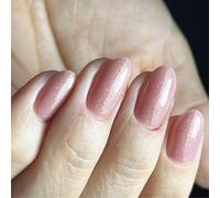 Almond Press On Nails Glitter Finti Colle Su Acrilico Artificiale 24pcs Stick On Per Le Donne Ragazze Copertura Completa Unghie Finte