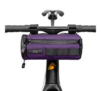 ALMSTHRE Compatto Barra Borsa - Sterling Viola Hard-Shell Manubrio Bici Borsa